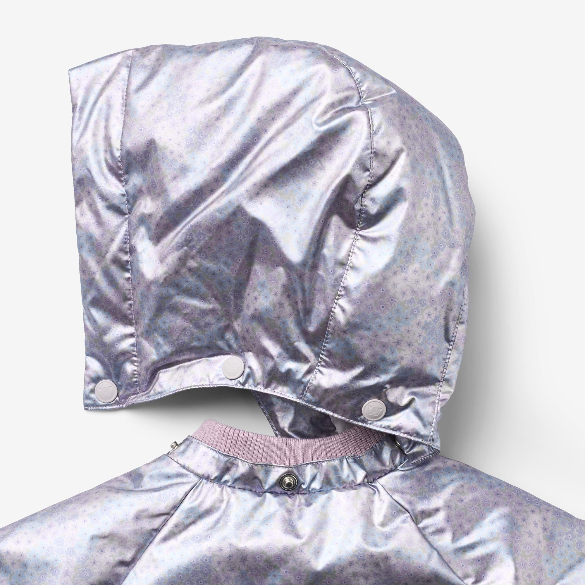 wheat-ravi-steppjacke-baby-silver-sky-flower-mit-kapuze image 3