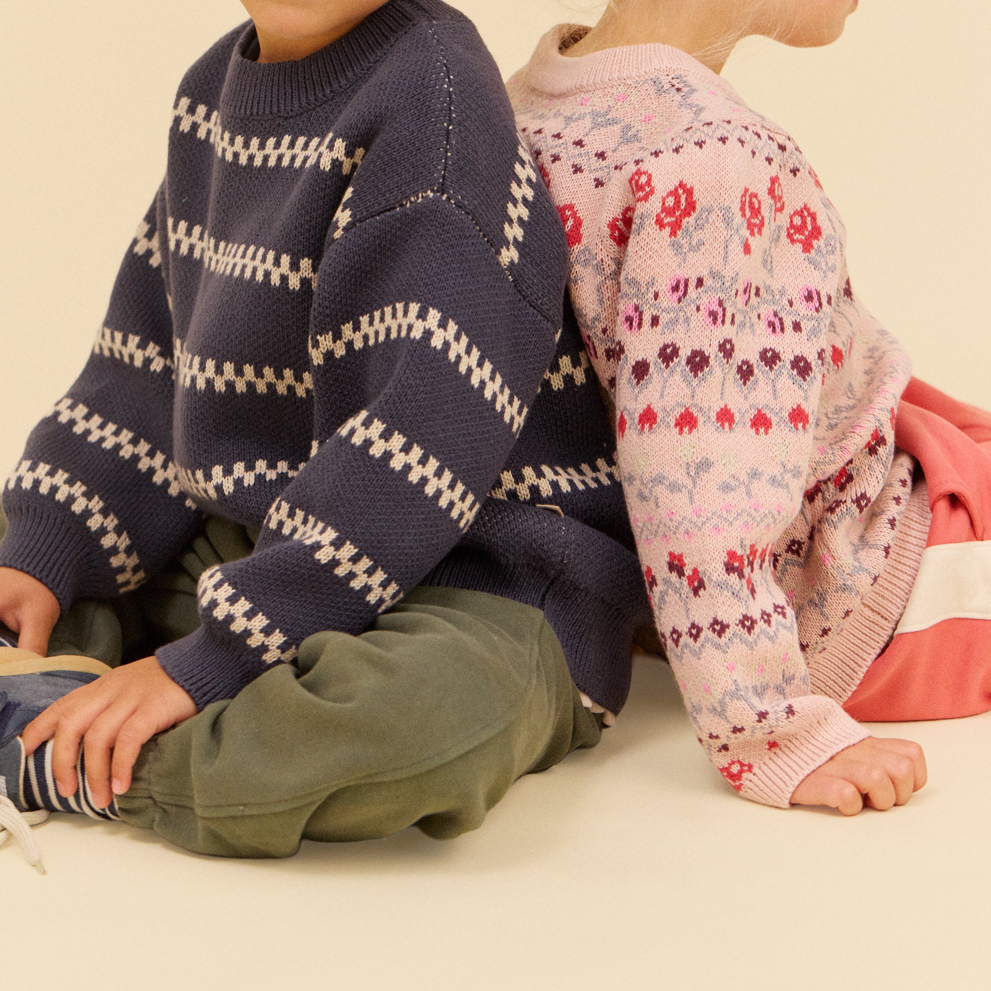 wheat-mikmak-jacquard-pullover-dim-rose-bio image 3