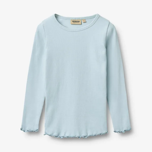 wheat-ida-langarmshirt-summer-sky-bio-baumwolle image 1