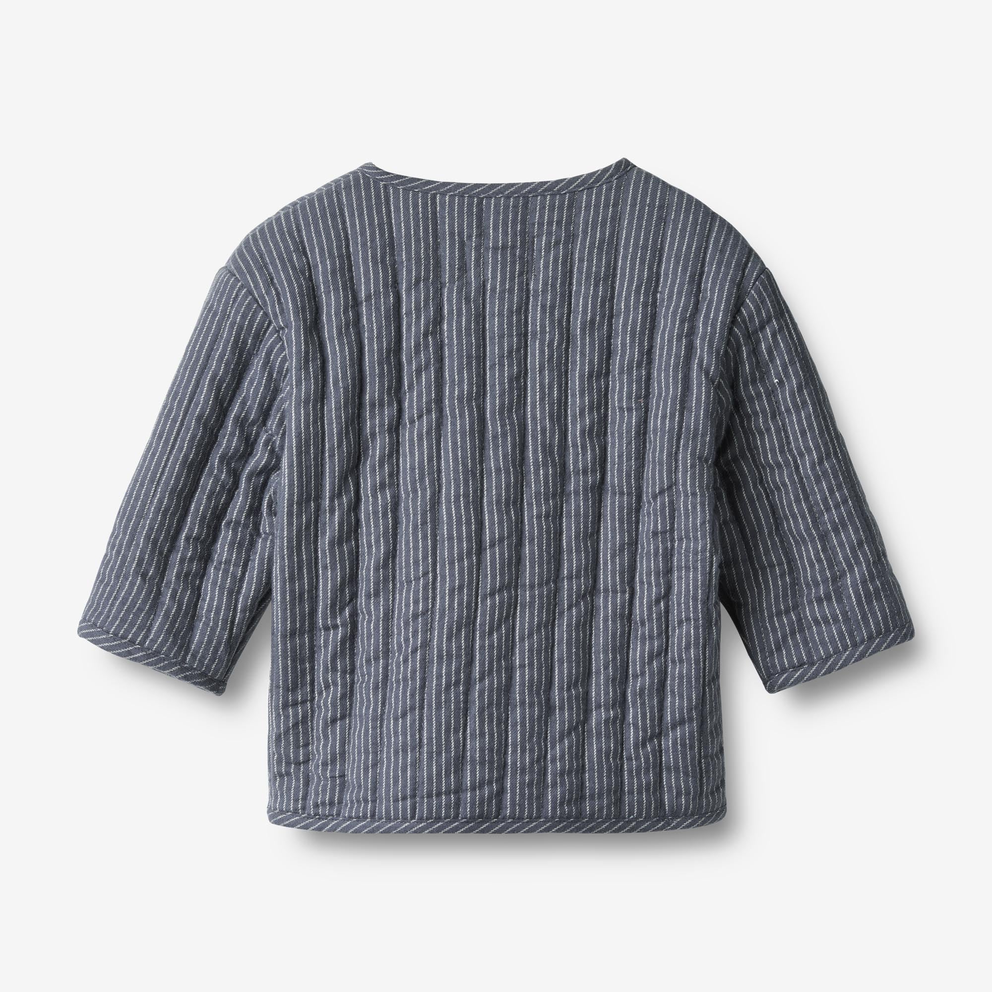 wheat-siggo-steppjacke-greyblue-slub-stripe-bio-baumwolle image 2