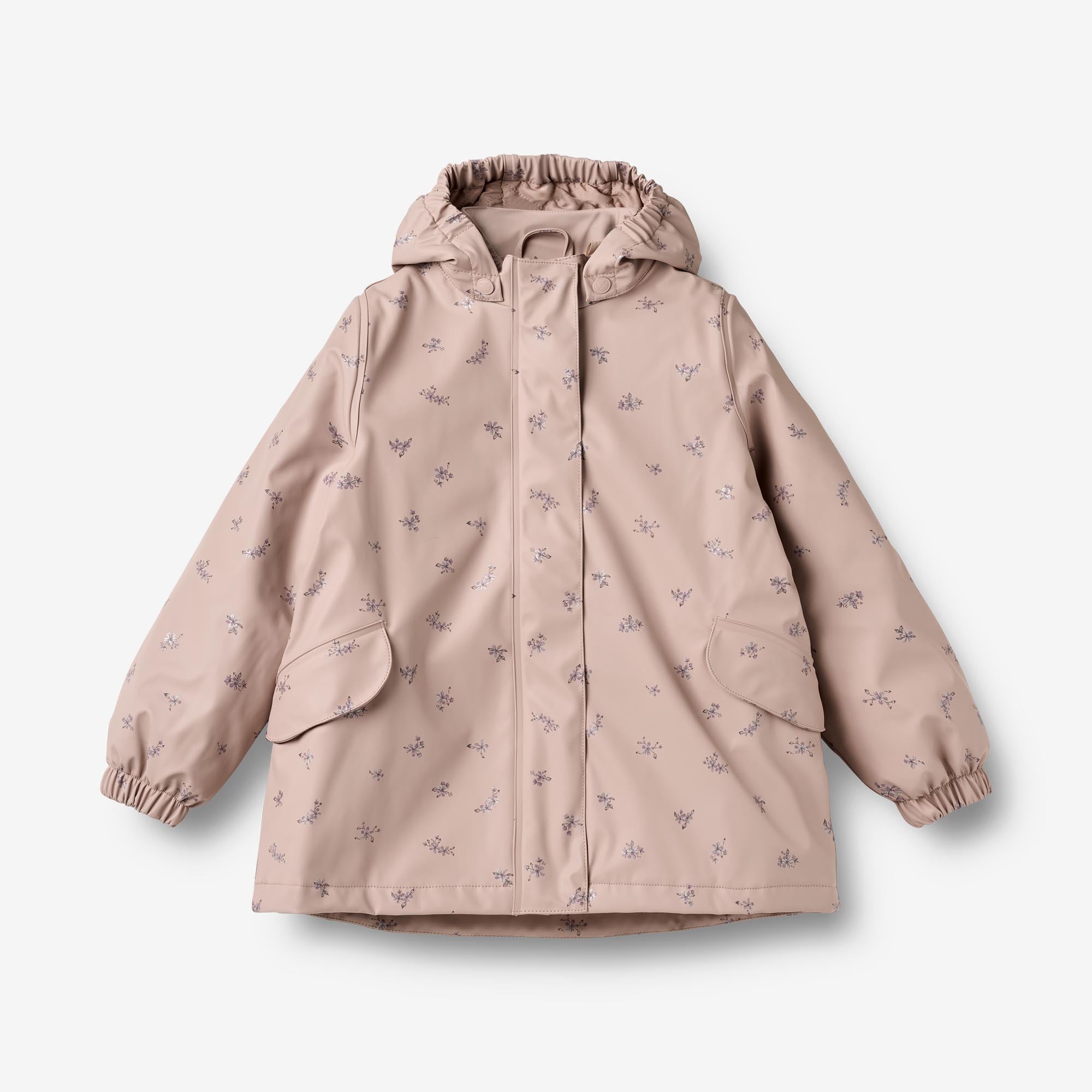 wheat-outerwear-thermo-rain-jacket-rika-regenjacke-dry-rose-flowers image 1