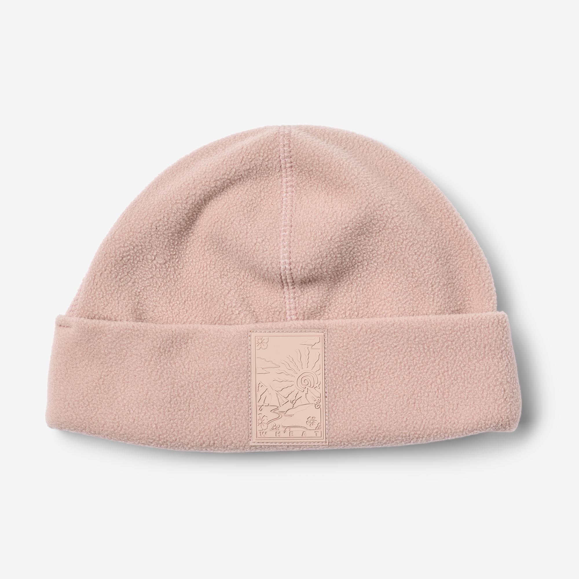 wheat-loloen-kinder-fleece-m-tze-dry-rose-recyclingfleece image 2