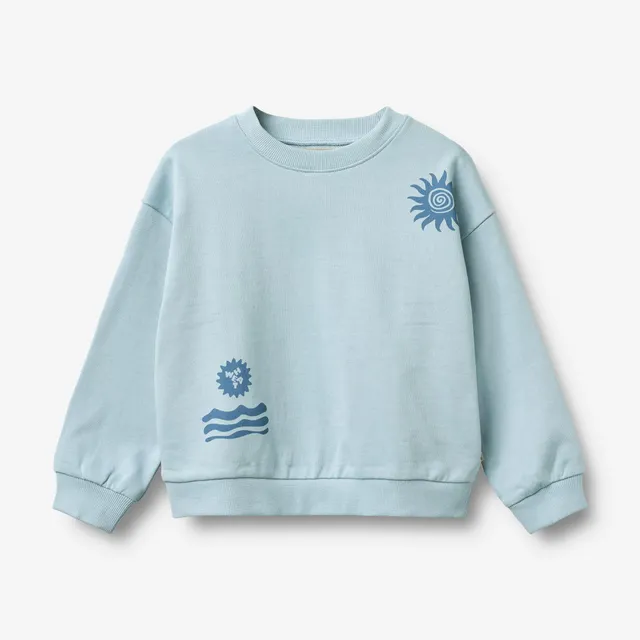 wheat-casey-summer-sky-sweatshirt-bio-baumwolle-jungen image 1