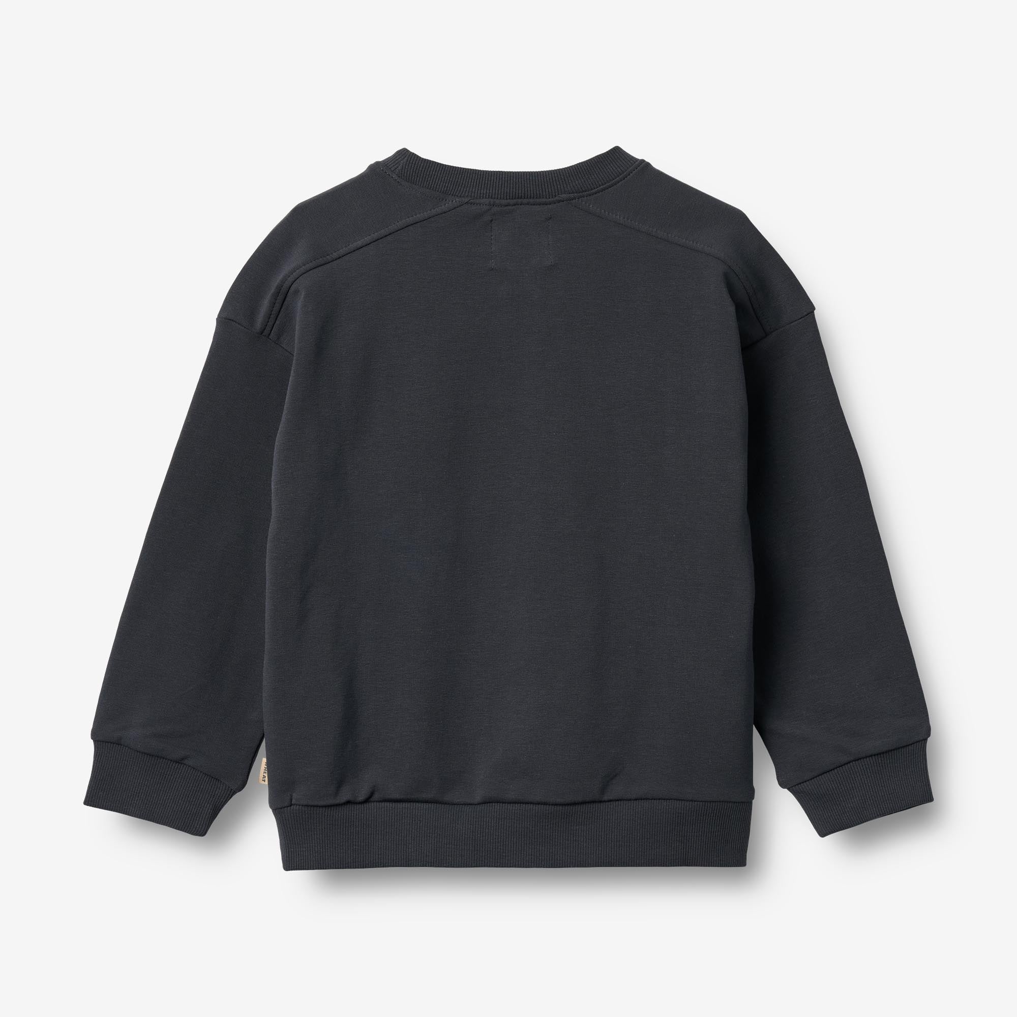 wheat-clothing-sweatshirt-sander-kinder-sweatshirt-navy-bio-uni image 2