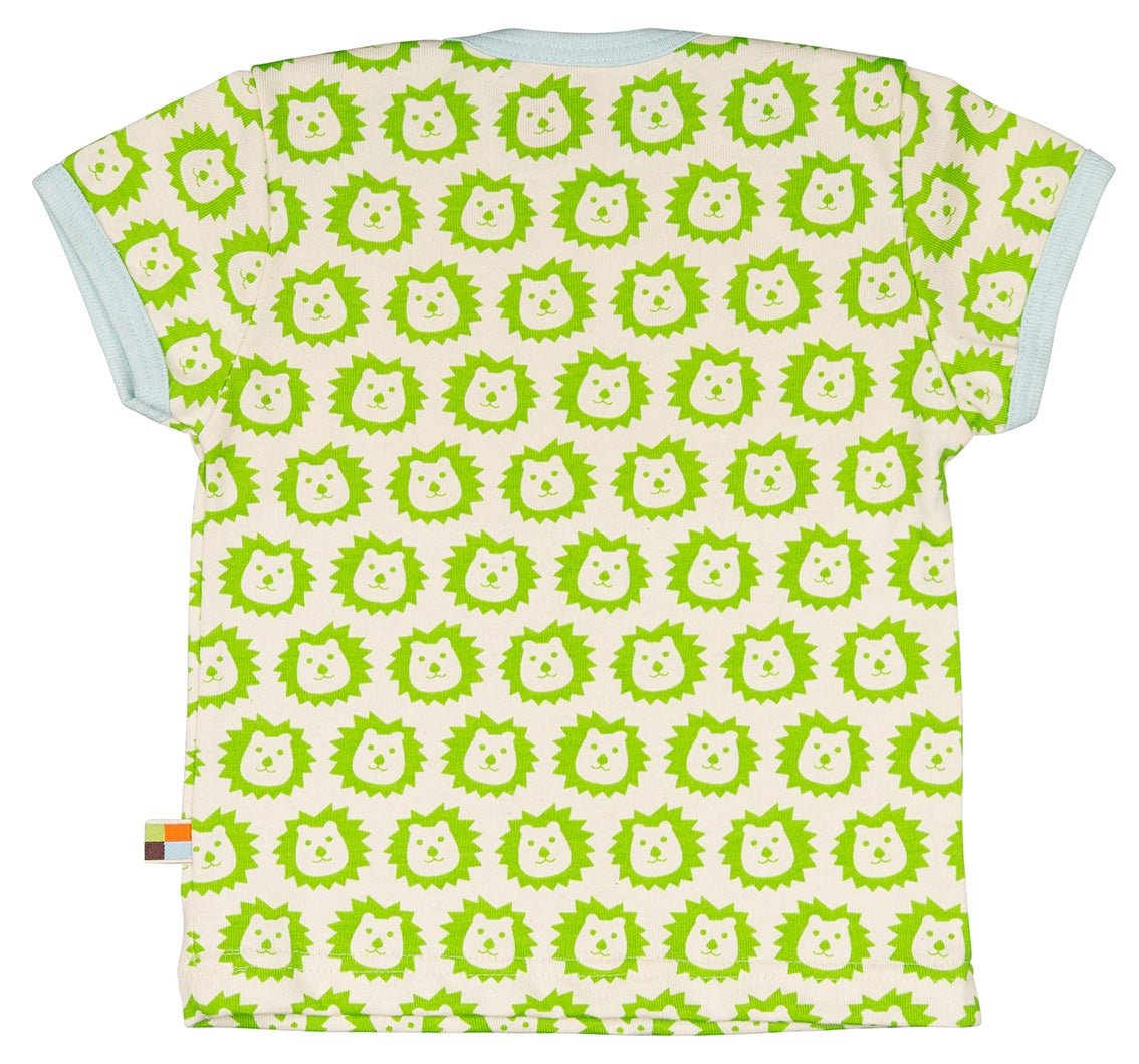 loud-proud-classics-t-shirt-mit-druck-lime-kontrast image 2