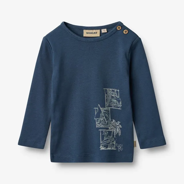 wheat-benjamin-langarmshirt-baby-blue-waves-bio-baumwolle image 1