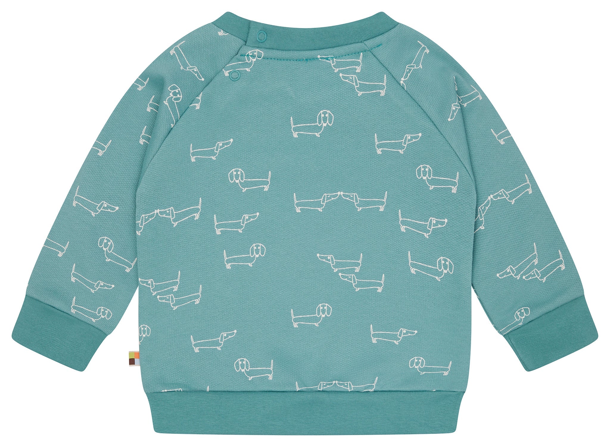 loud-proud-classics-sweatshirt-dackel-kinder-pullover-curry-bio image 8