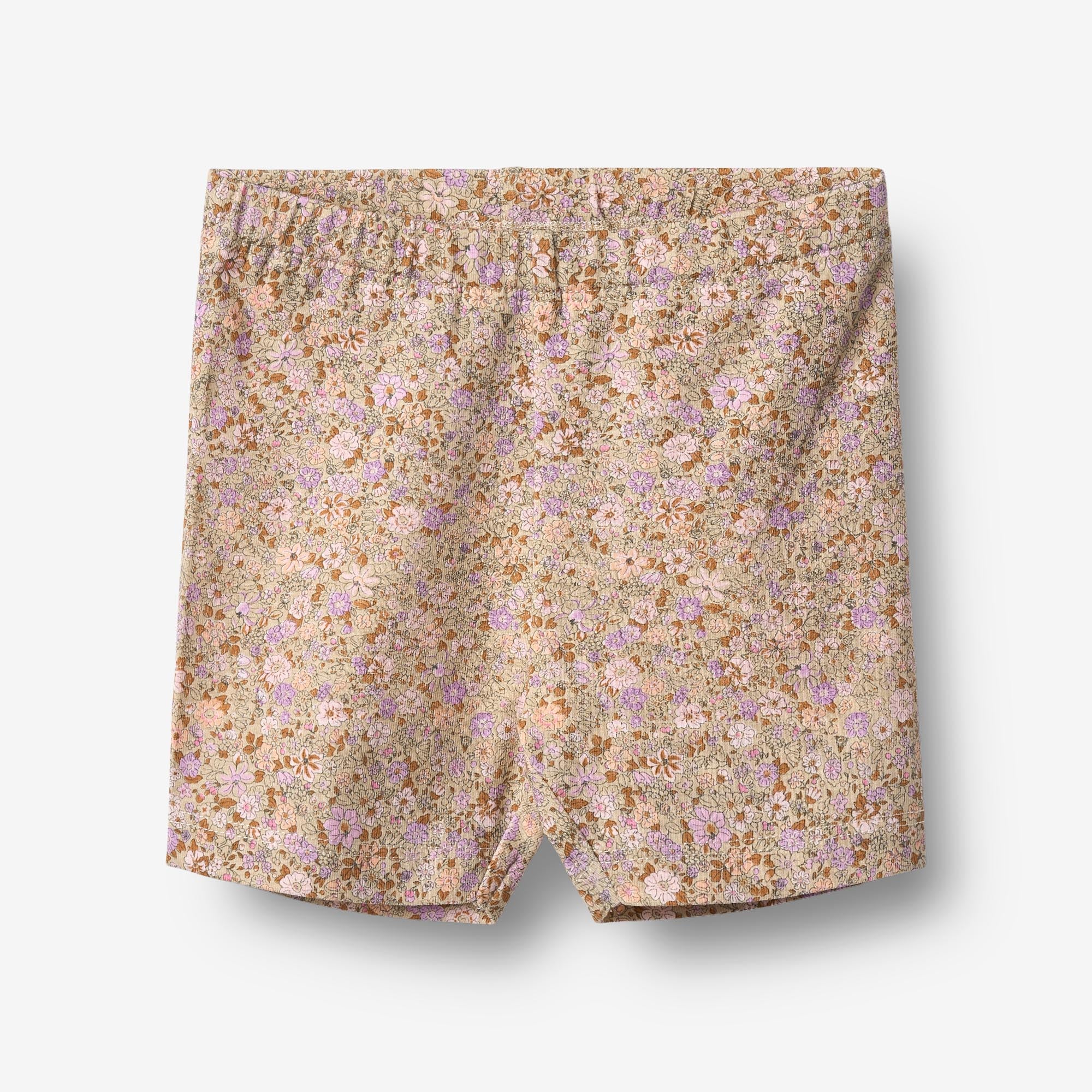wheat-clothing-anne-bike-shorts-lilac-flower-meadow-bio image 1