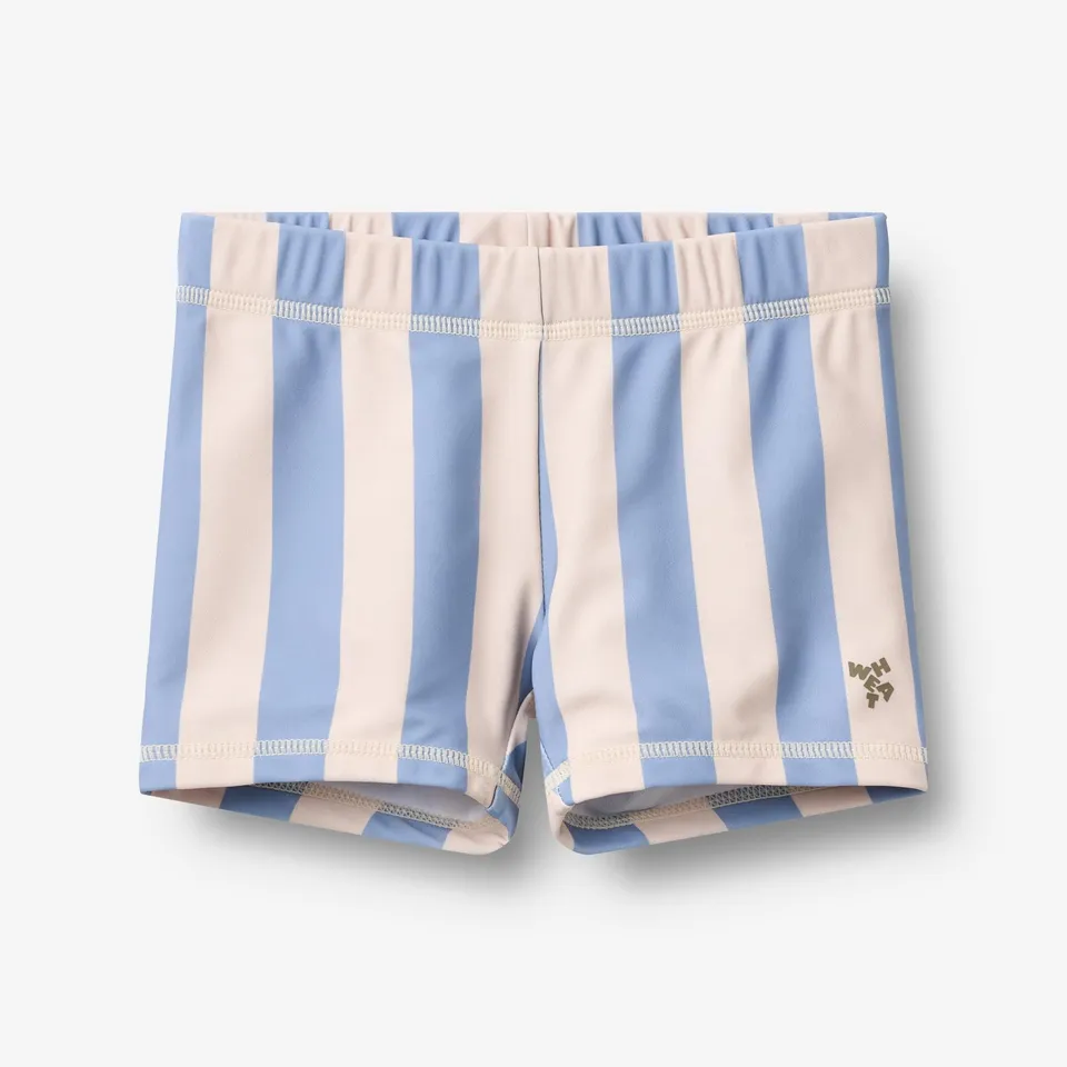 wheat-niki-badehose-bold-blue-stripe-uv-40-blau image 1