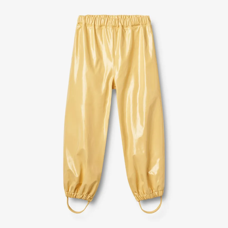 wheat-olo-regenhose-yellow-kinder-wasserdicht-8000-mm image 1