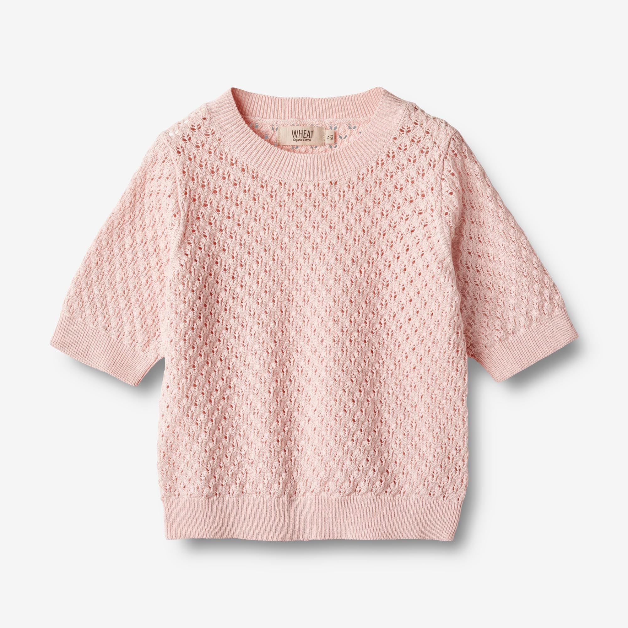 wheat-knit-top-s-s-alva-t-shirt-rose-ballet-bio-baumwolle image 1