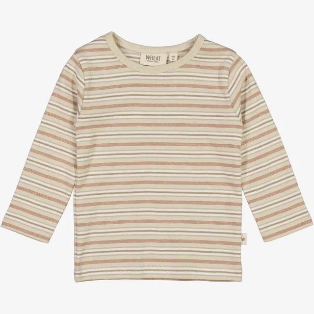 wheat-langarmshirt-baby-dusty-stripe-bio-9-98 image 1