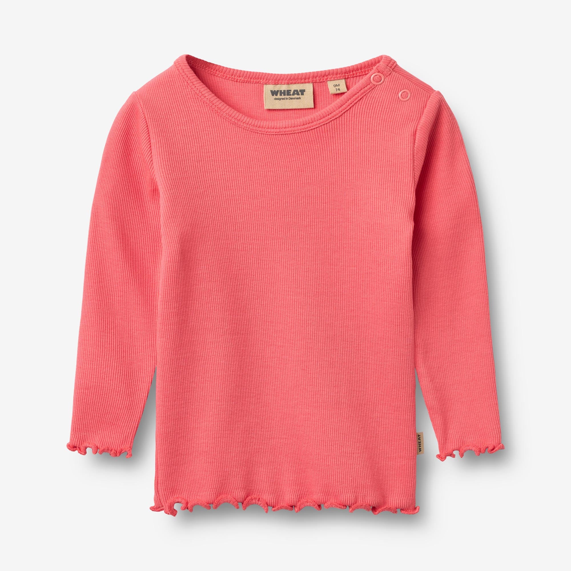 wheat-ida-watermelon-langarmshirt-bio-baumwolle-m-dchen image 1
