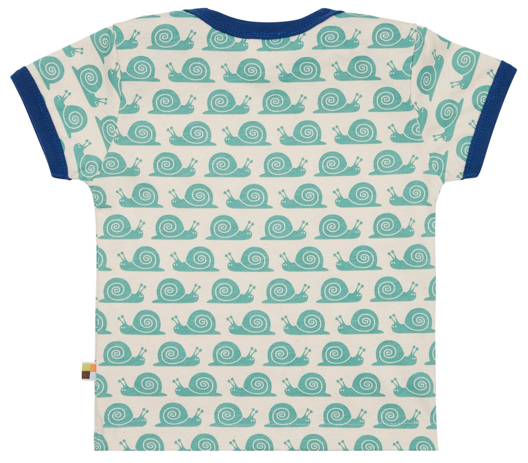loud-proud-classics-t-shirt-schnecken-bio-baumwolle-oregano image 2