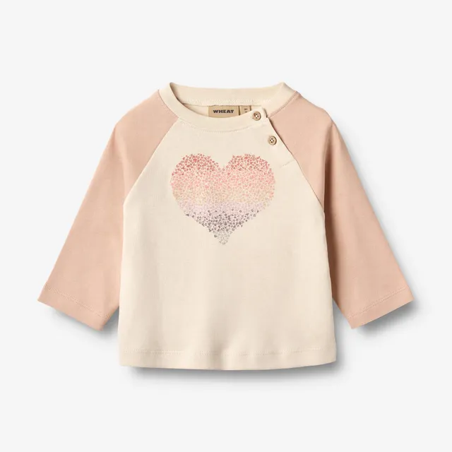 wheat-darrin-langarmshirt-rose-dust-bio-baumwolle-print image 1