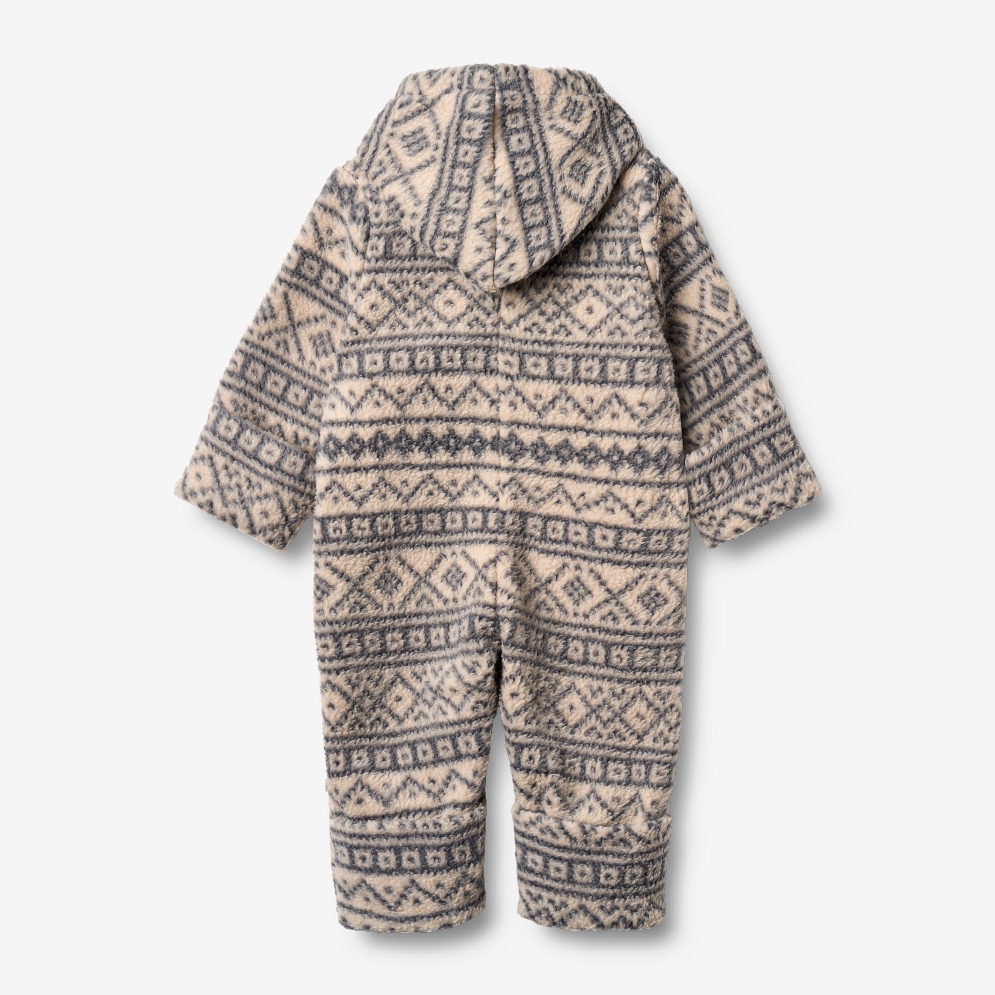 wheat-allo-fleeceoverall-warm-sand-jaquard-baby-recycling image 2