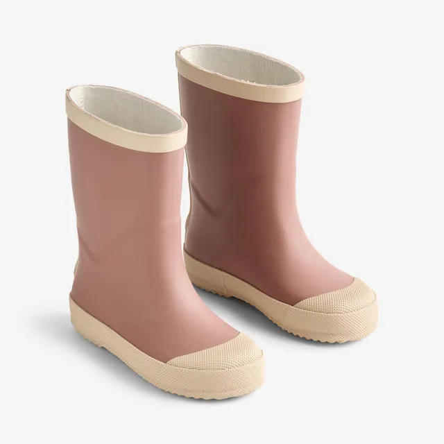 wheat-muddy-kinder-gummistiefel-dusty-lilac image 1