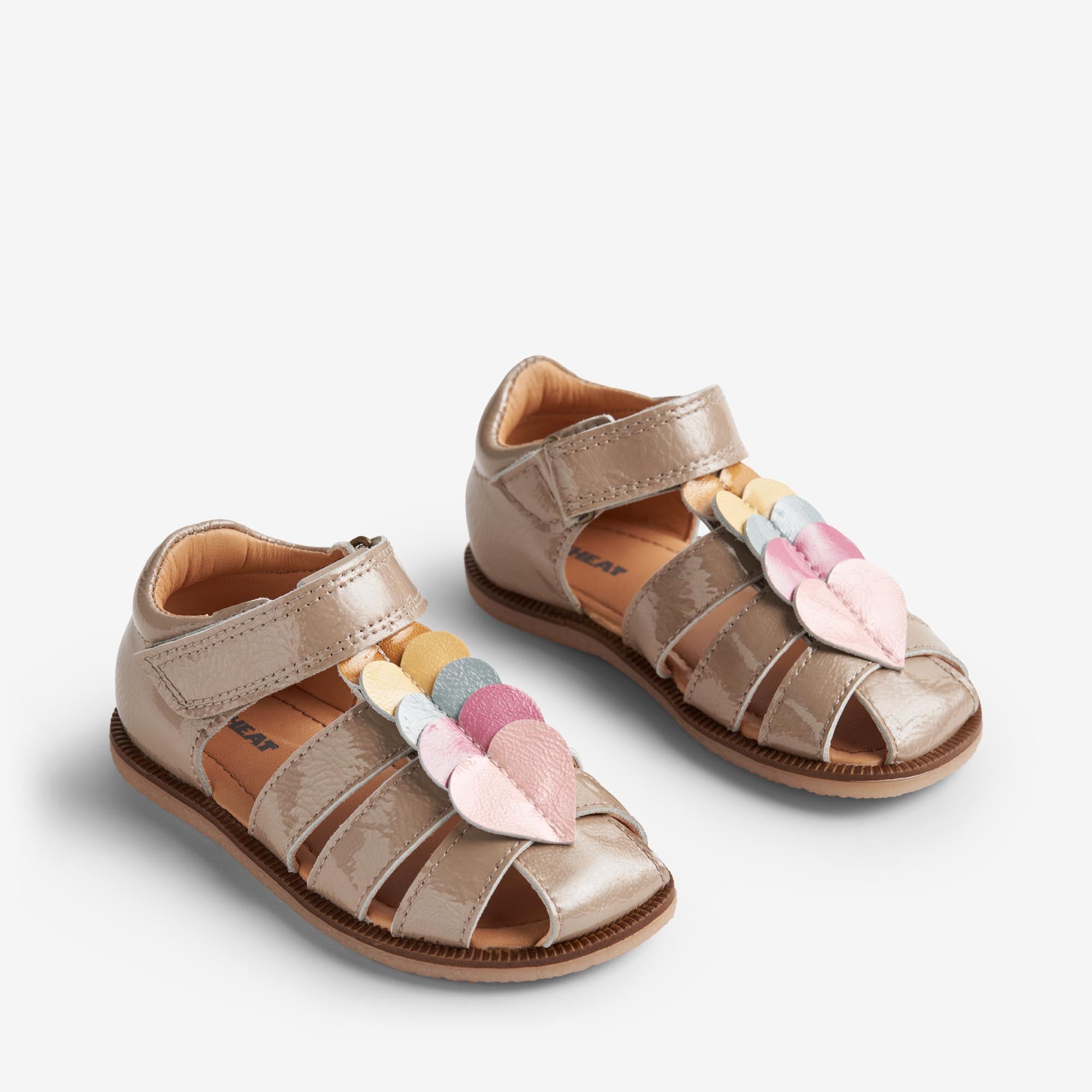 wheat-hana-sandale-beige-lack-klett-gr-24-35 image 1