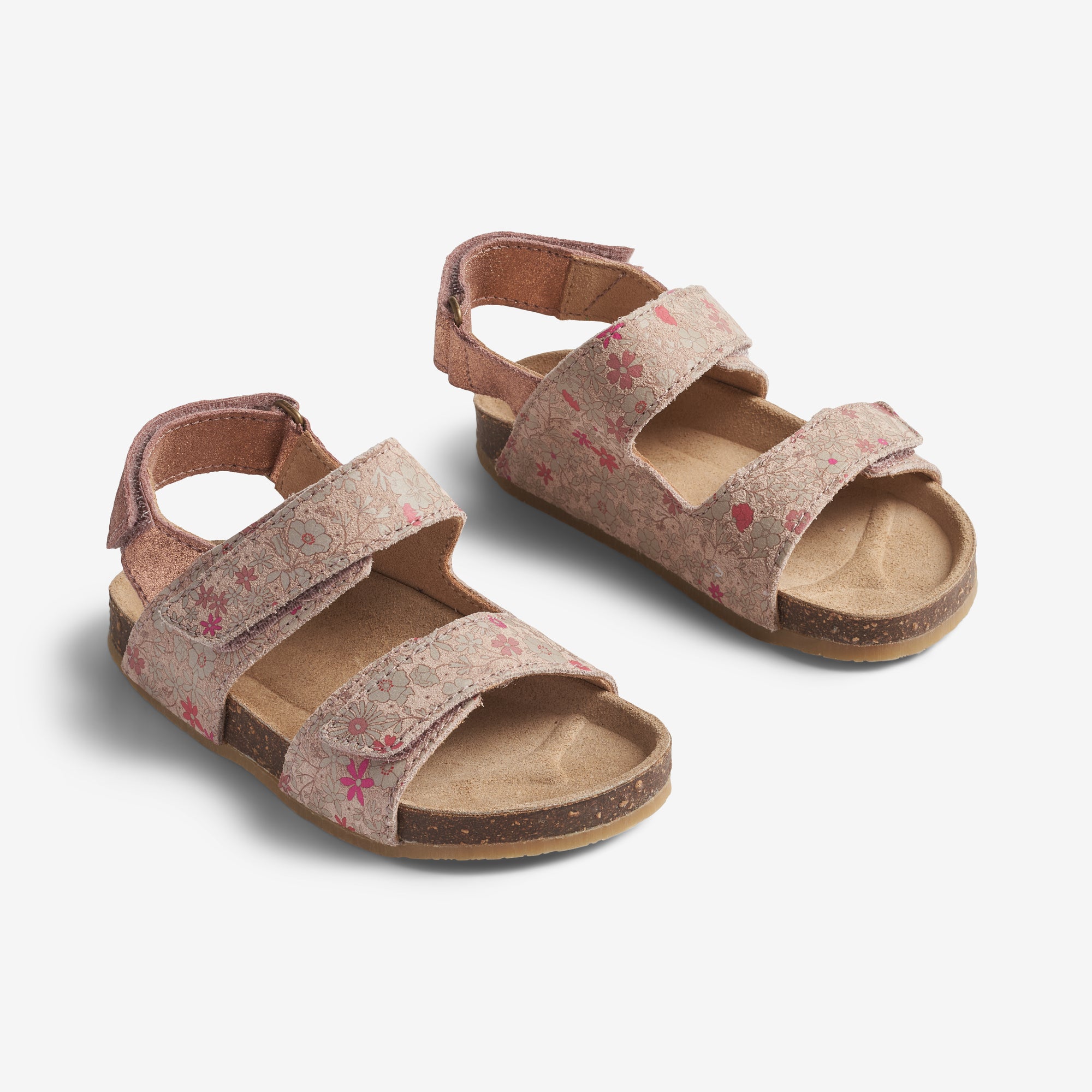 wheat-footwear-sandale-clara-kindersandalen-rose-blumen image 2
