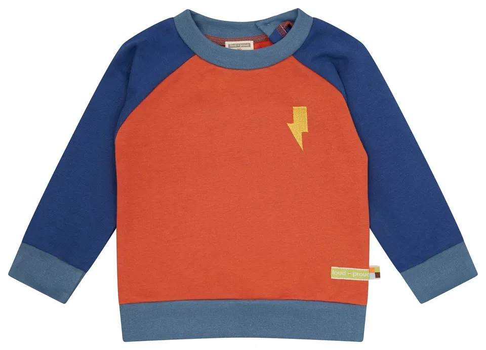loud-proud-classics-sweatshirt-colorblock-pullover-98-104 image 1