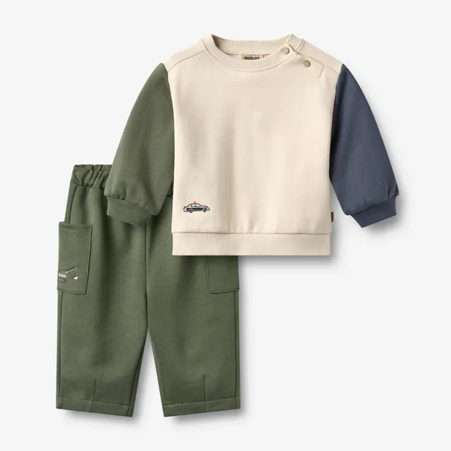 wheat-elliot-sweatset-baby-offwhite-bio-baumwolle image 1