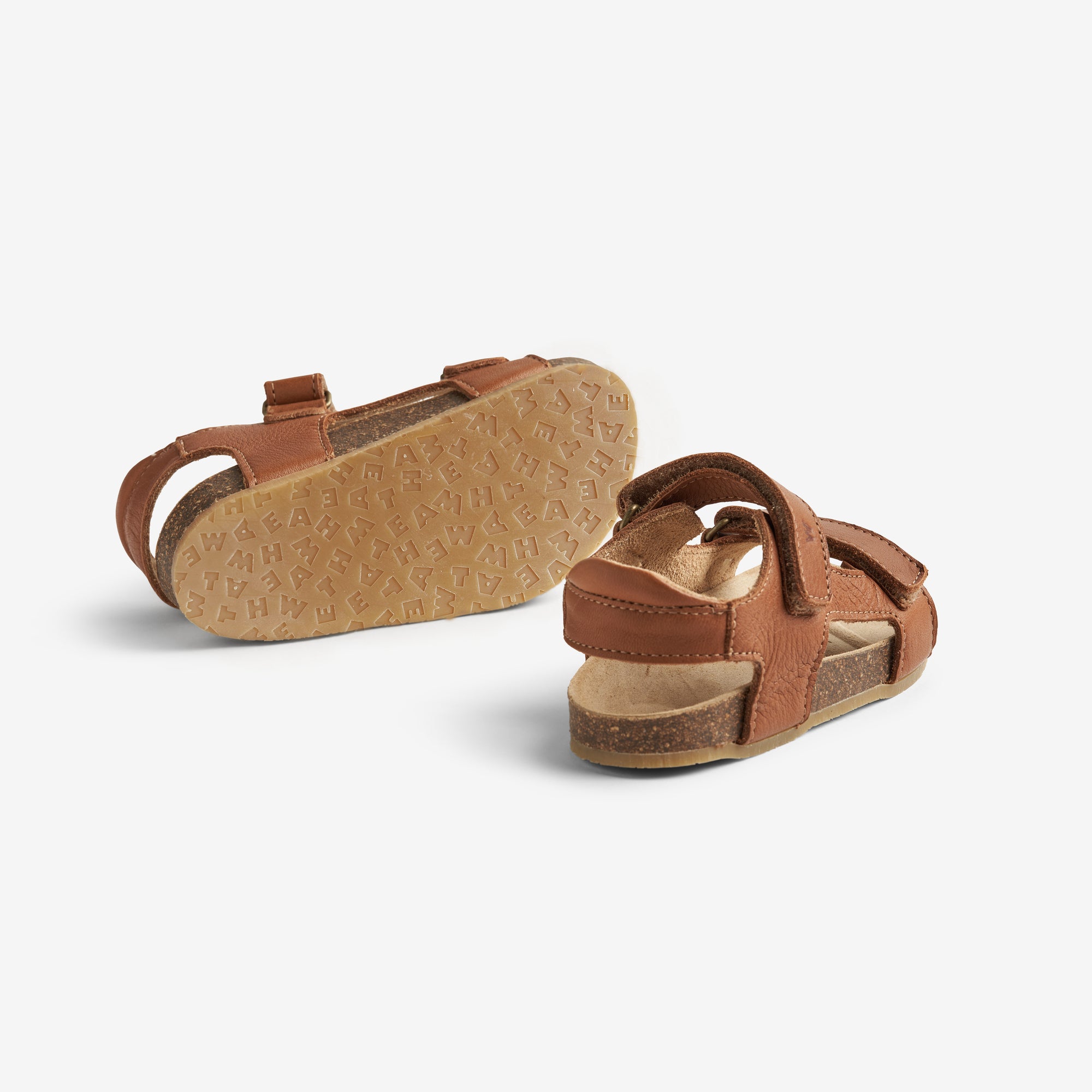 wheat-corey-sandale-cognac-leder-mit-klettverschluss image 2