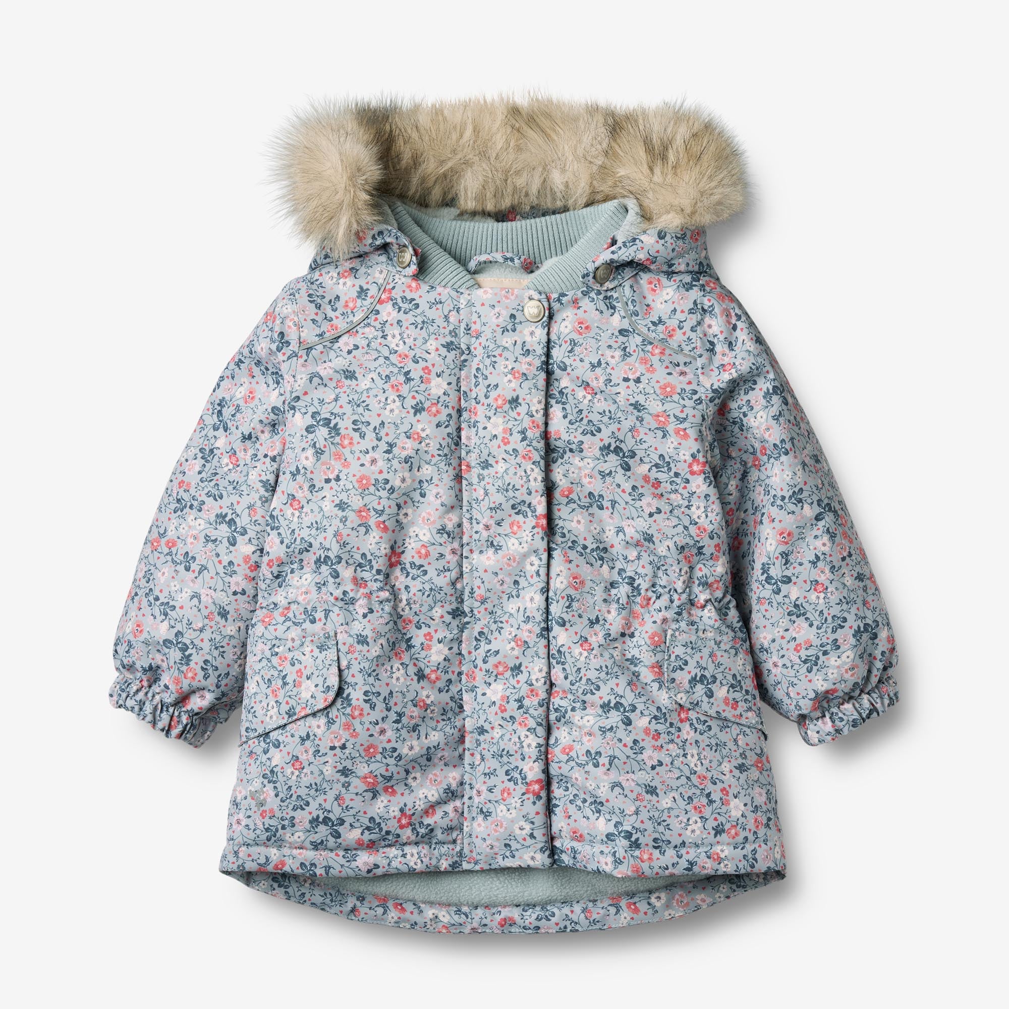 wheat-jacket-mathilde-winterjacke-soft-rain-flowers-22k image 1