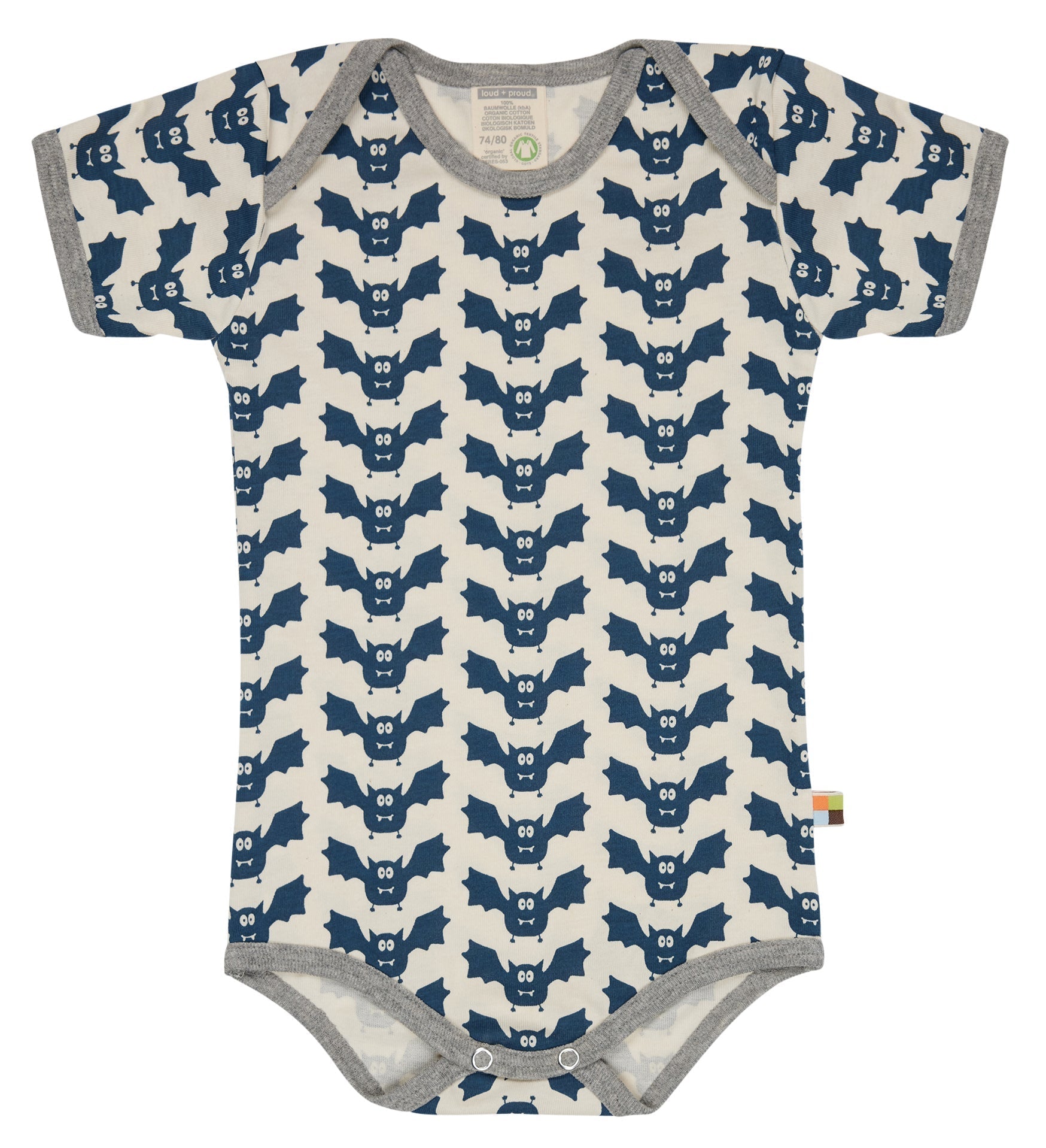 loud-proud-classics-body-kurzarm-aqua-50-56-bio-baumwolle image 7