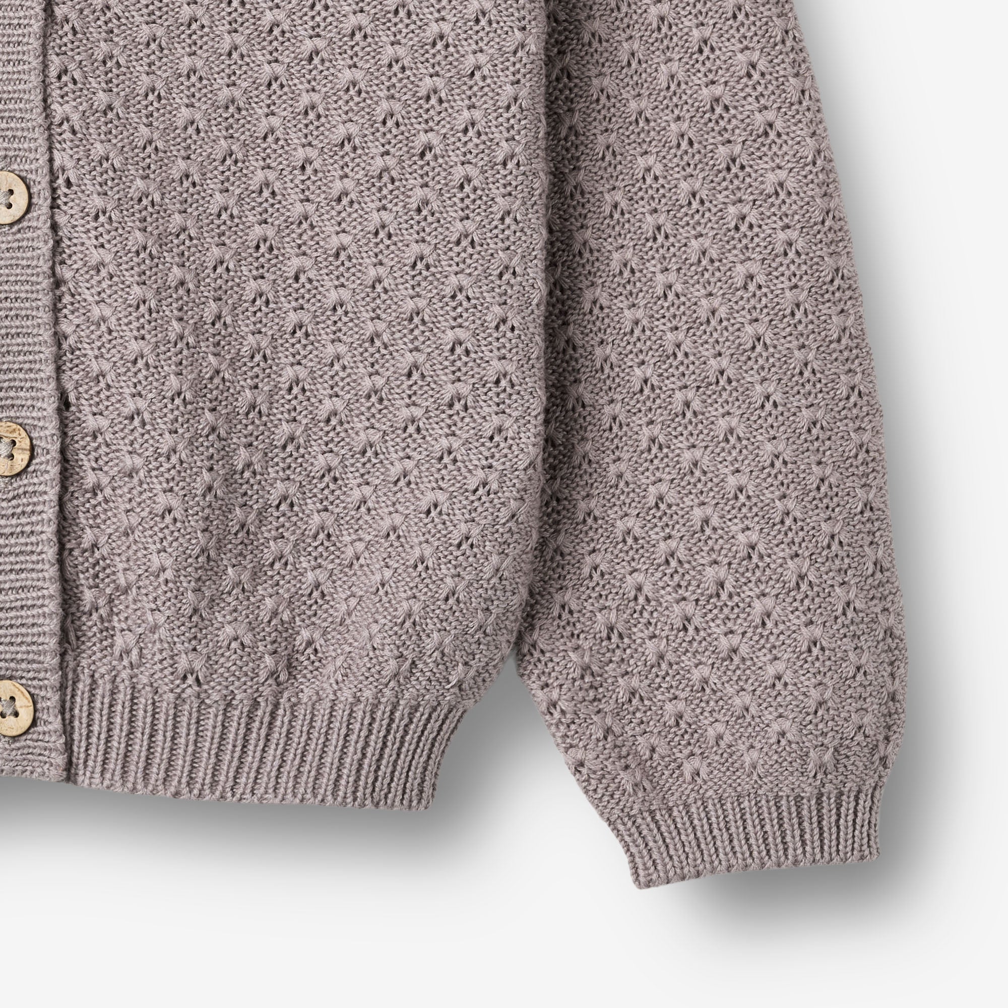 wheat-clothing-magnella-strickjacke-dusty-purple-bio-baumwolle image 2