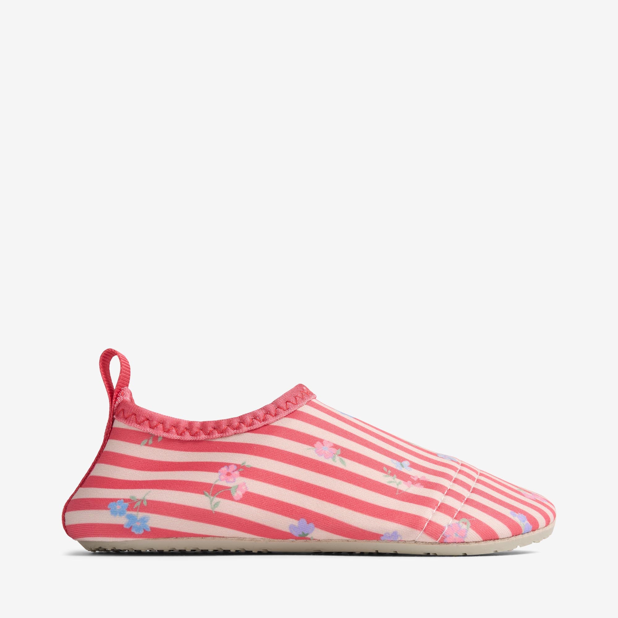 wheat-dolphin-schwimmschuh-red-stripe-flowers-barefoot image 6