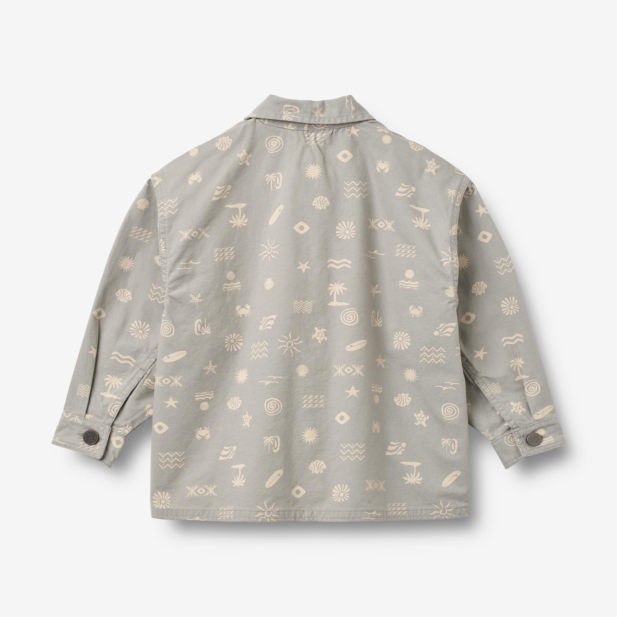 wheat-marcel-overshirt-jungen-light-flint-bio-baumwolle image 3