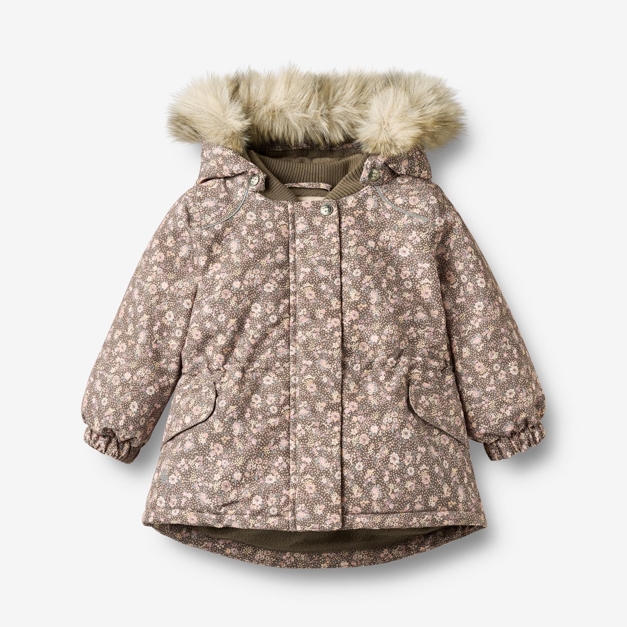 wheat-mathilde-jacke-winterjacke-m-dchen-dry-wood-snow-flowers image 1