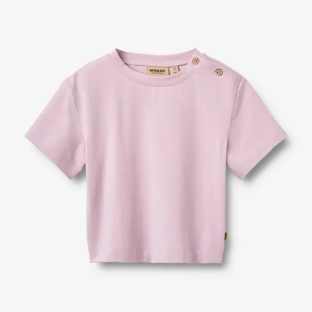 wheat-ella-t-shirt-lavender-glow-baby-bio-kurzarm image 1