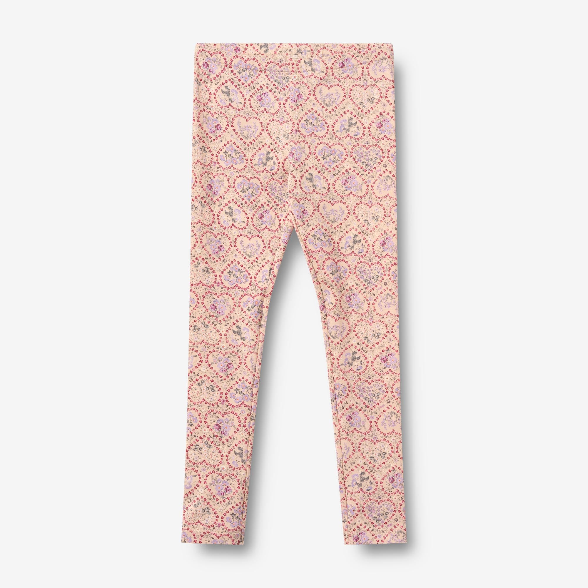 wheat-jules-leggings-2er-magenta-heart-flowers-bio image 3