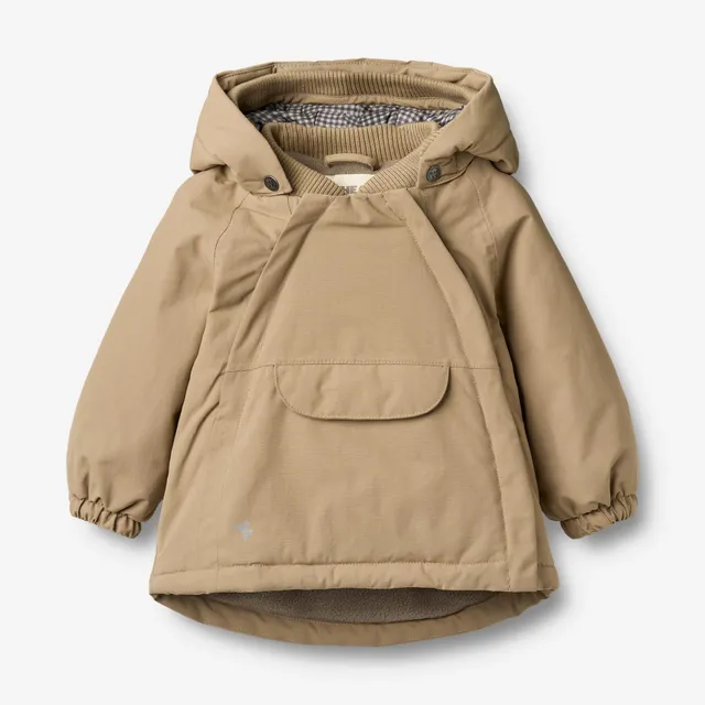 wheat-sascha-technical-jacke-walnut-wasserdicht-baby image 1