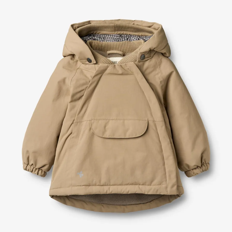 wheat-sascha-technical-jacke-walnut-wasserdicht-baby image 1