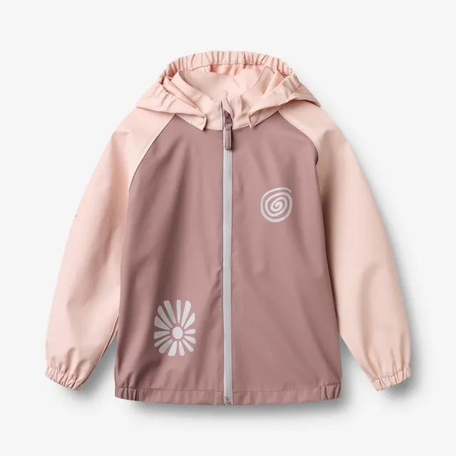 wheat-lovoa-regenjacke-dusty-lilac-wasserdicht-kinder image 1