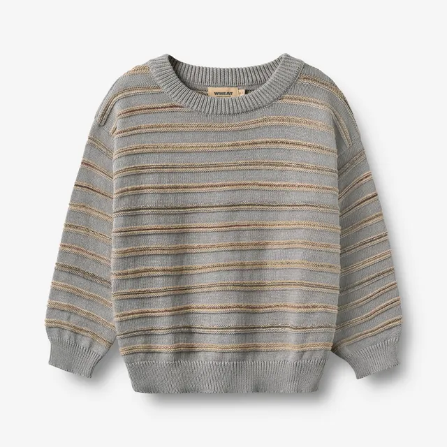 wheat-harlow-jacquard-pullover-streifen-hellblau-bio-baumwolle image 1