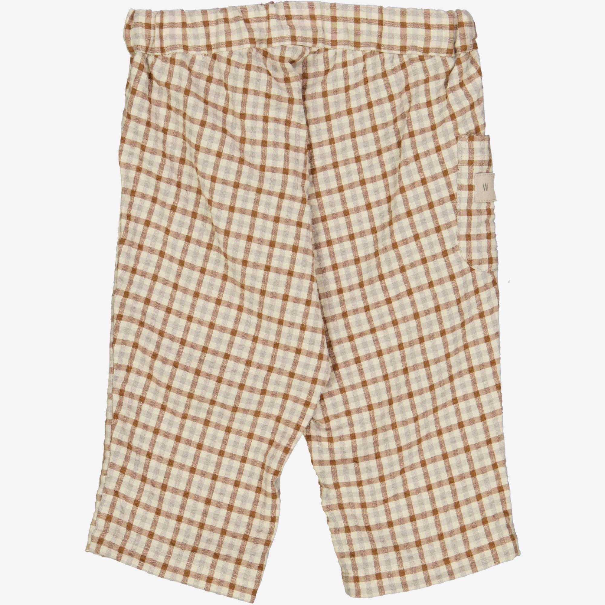 wheat-henry-hose-golden-dove-check-baby-bio-baumwolle image 2