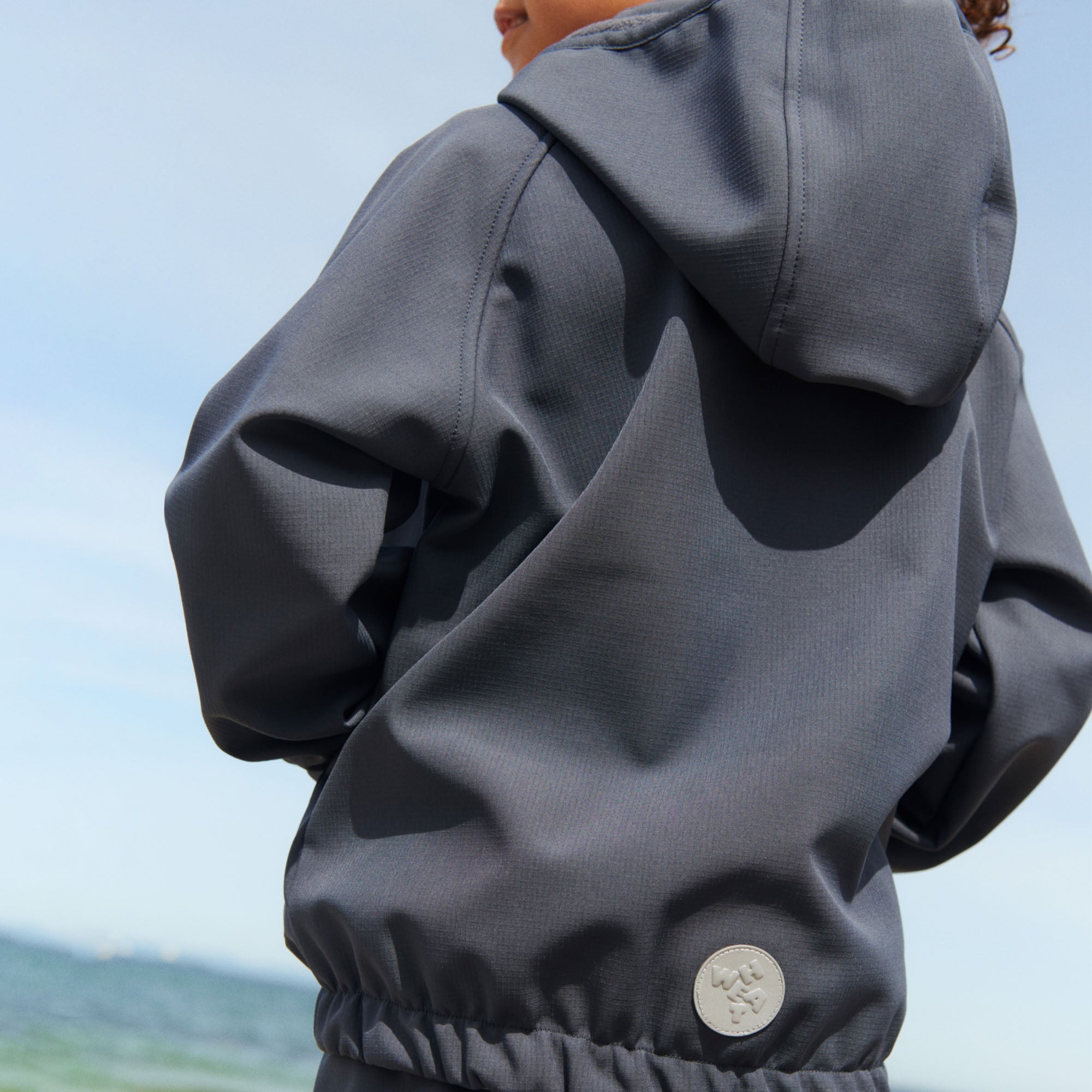 wheat-alleo-softshelljacke-greyblue-recycelt-kinder image 3