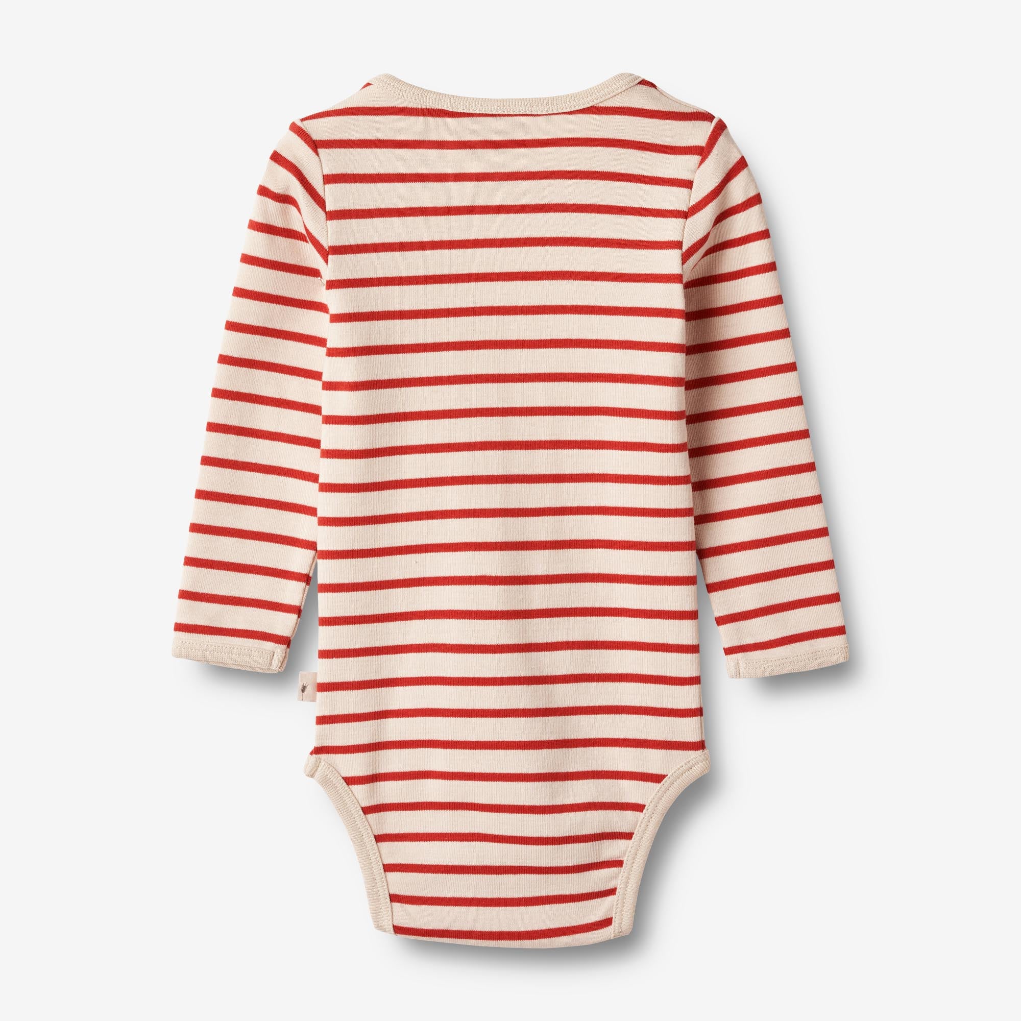 wheat-berti-babybody-red-stripe-bio-baumwolle image 2