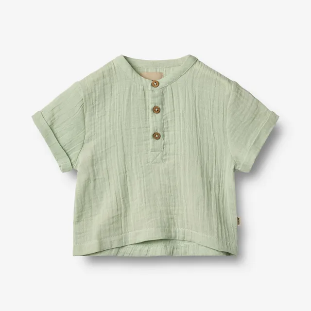 wheat-svend-hemd-soft-mint-bio-baumwolle-baby image 1