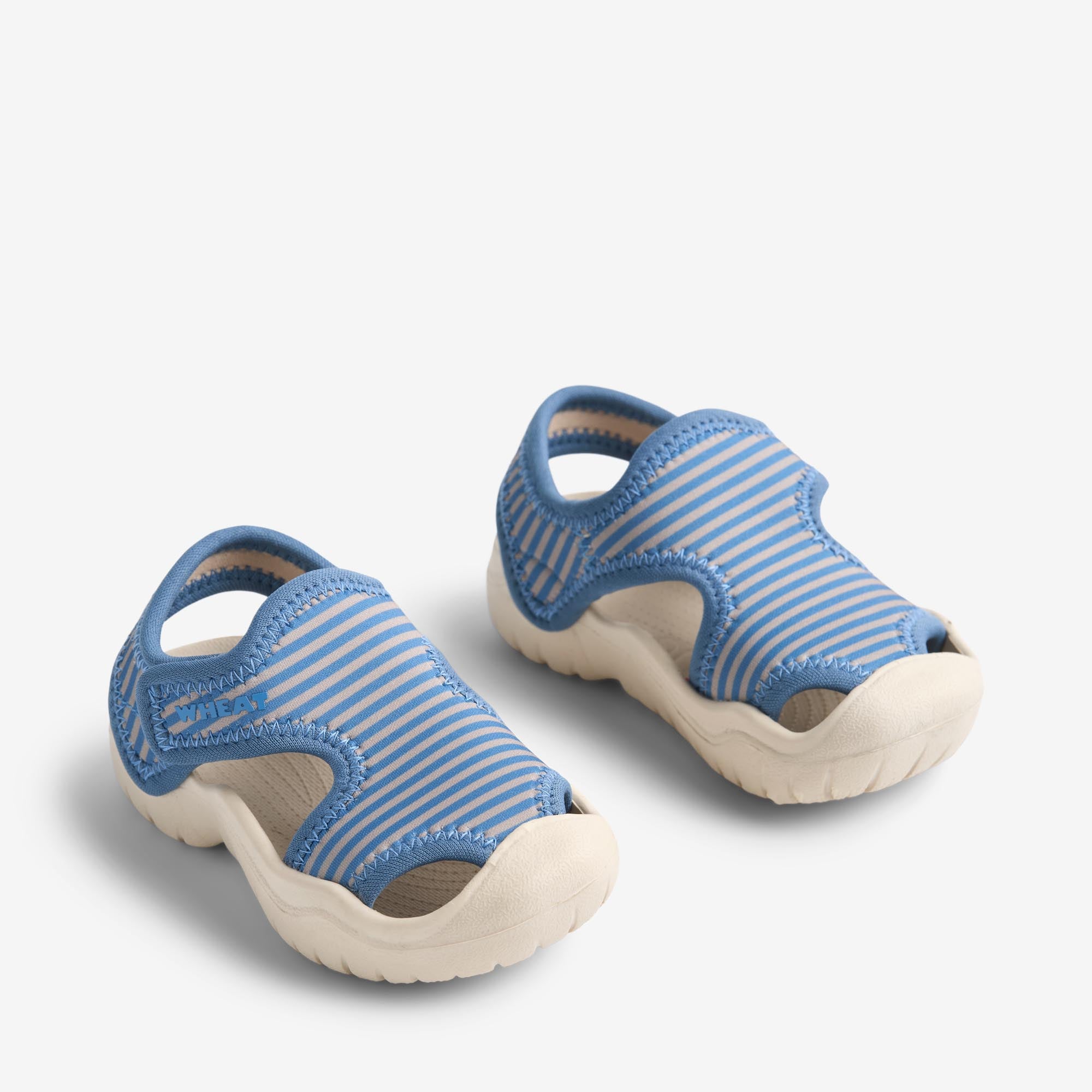 wheat-bani-sandale-blue-swim-stripe-neopren image 1