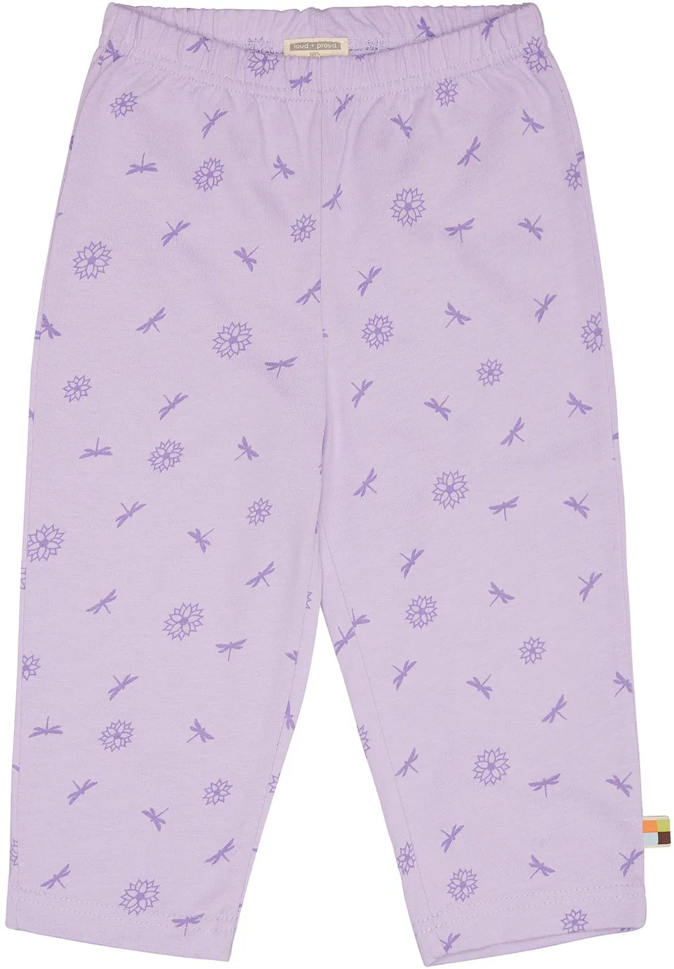 loud-proud-classics-hose-druck-kinderhose-lilac-pastel-62-68 image 1