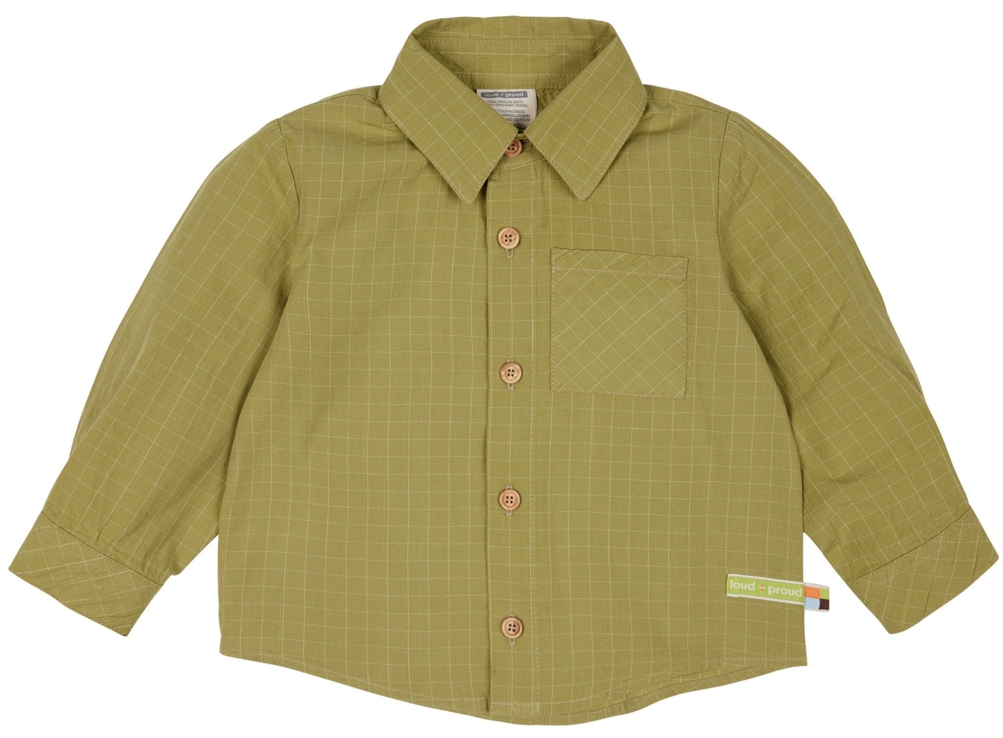 loud-proud-classics-hemd-feines-karo-avocado-86-92-holzkn-pfe image 1