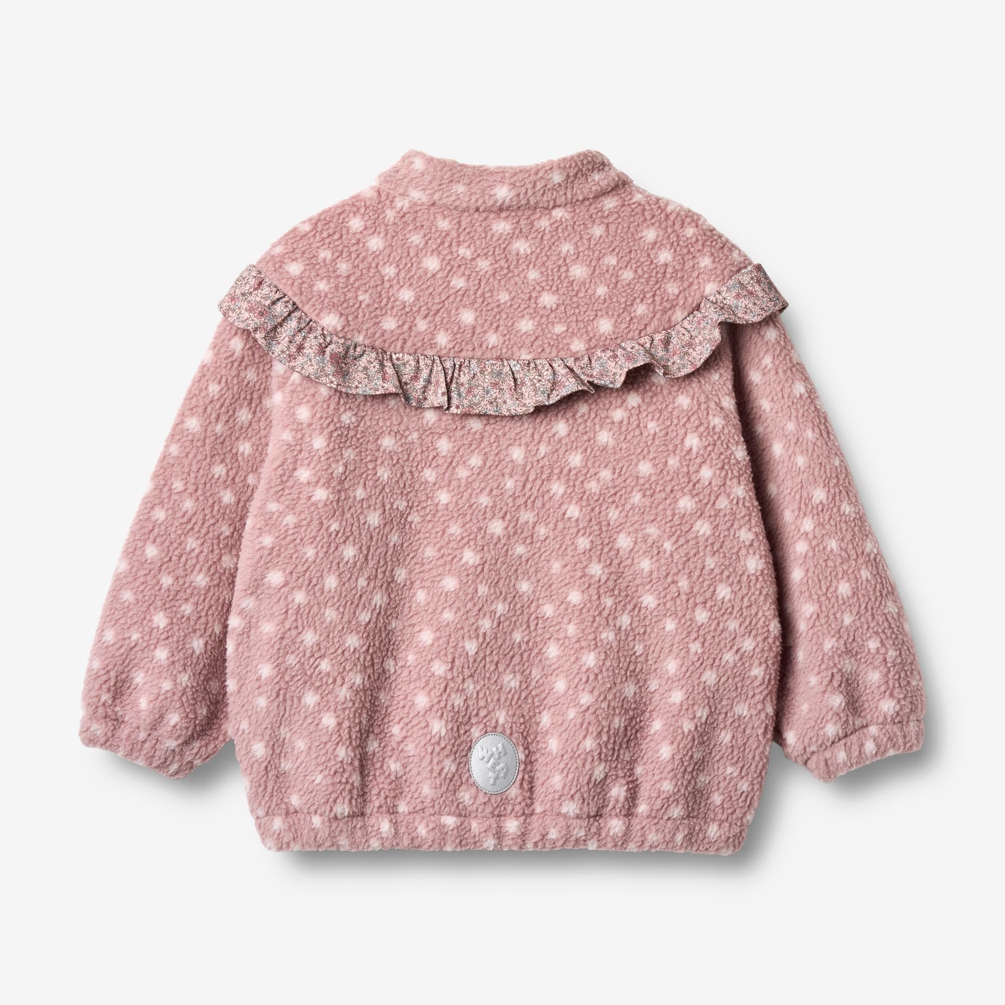 wheat-rayao-fleece-anorak-rosewood-dots-punkte image 2