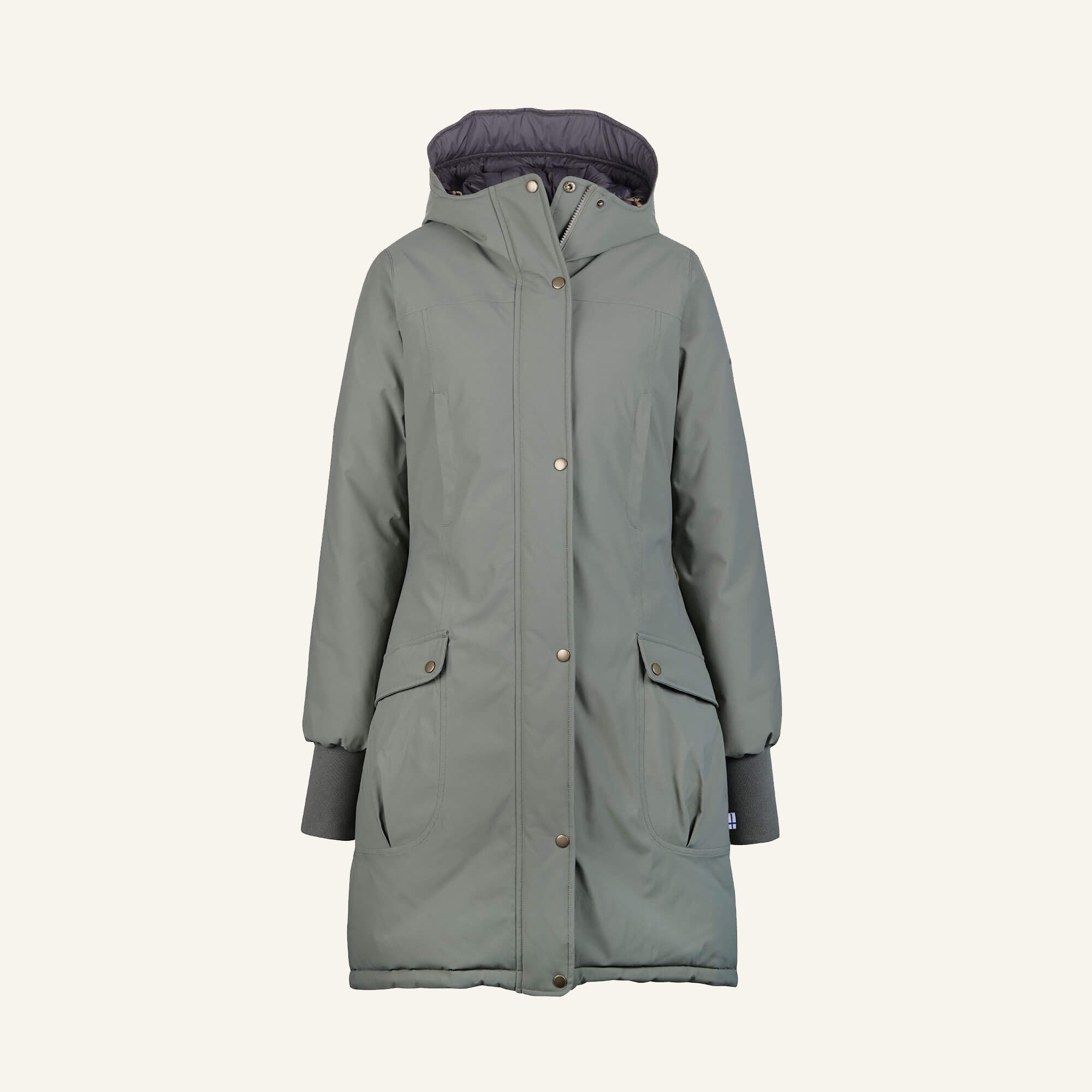 finkid-husky-sipuli-tec-winterparka-vetiver-38-recycelt image 1