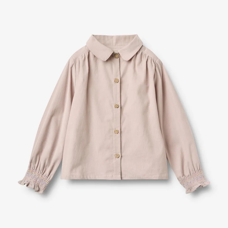 wheat-millie-shirt-l-s-soft-lilac-aus-bio-cord image 1
