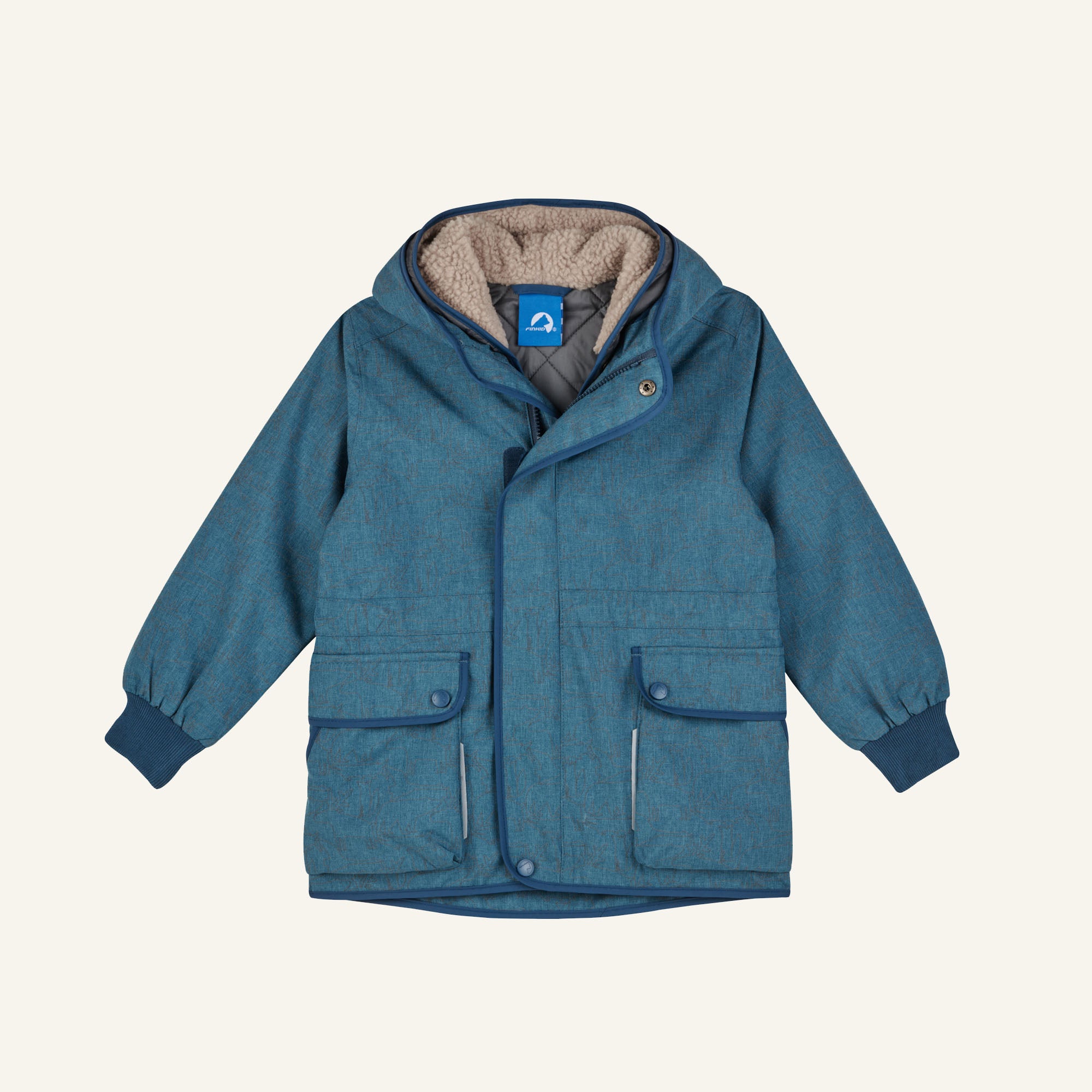 finkid-husky-ranua-parka-bluestone-denim-100-110 image 6
