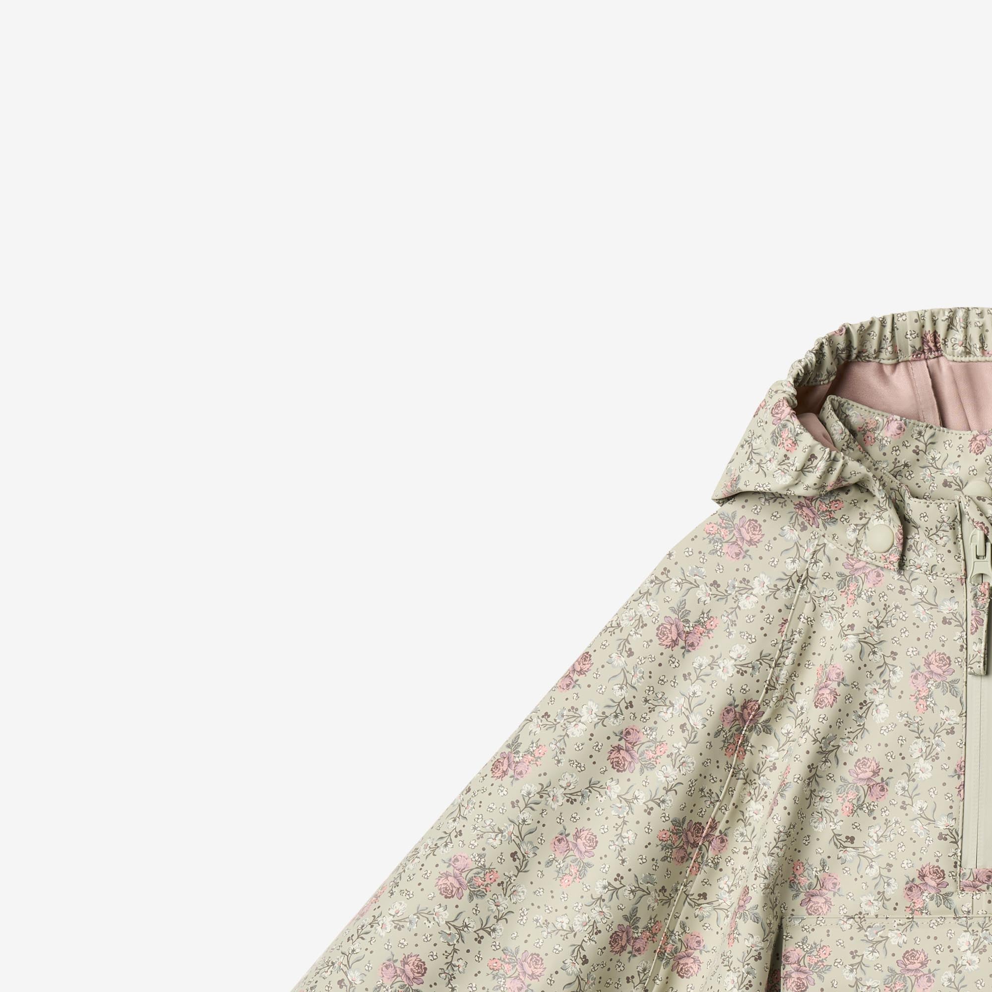 wheat-outerwear-raincape-drops-regenponcho-slightly-green-flowers image 6